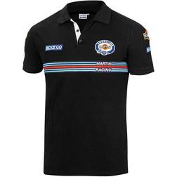 Sparco Menâs Short Sleeve Polo Shirt Martini Racing (Size L)